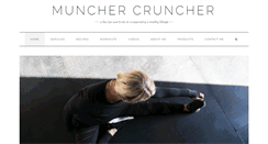Desktop Screenshot of munchercruncher.com